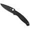 Spyderco 2024 Spyderco Reveal 8 Resilience, Lightweight Black, Black Blade Plain SPY-C142PBBK - alternate 2